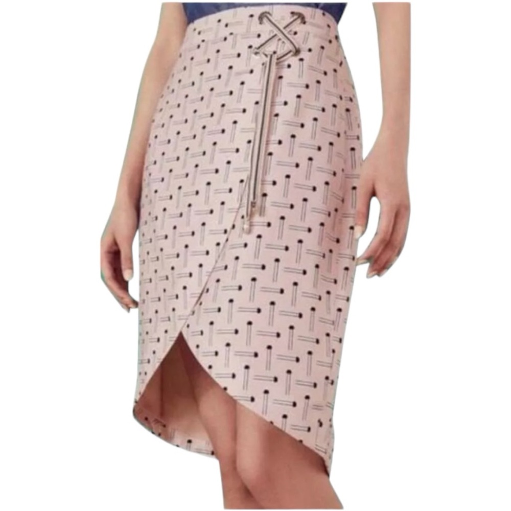 Ted Baker London" Lulie Crossover Tulip hem Skirt Size 2= Small 4-6
